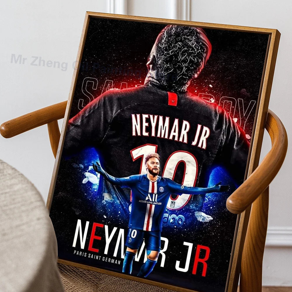 Neymar Vibrant Wall Art™