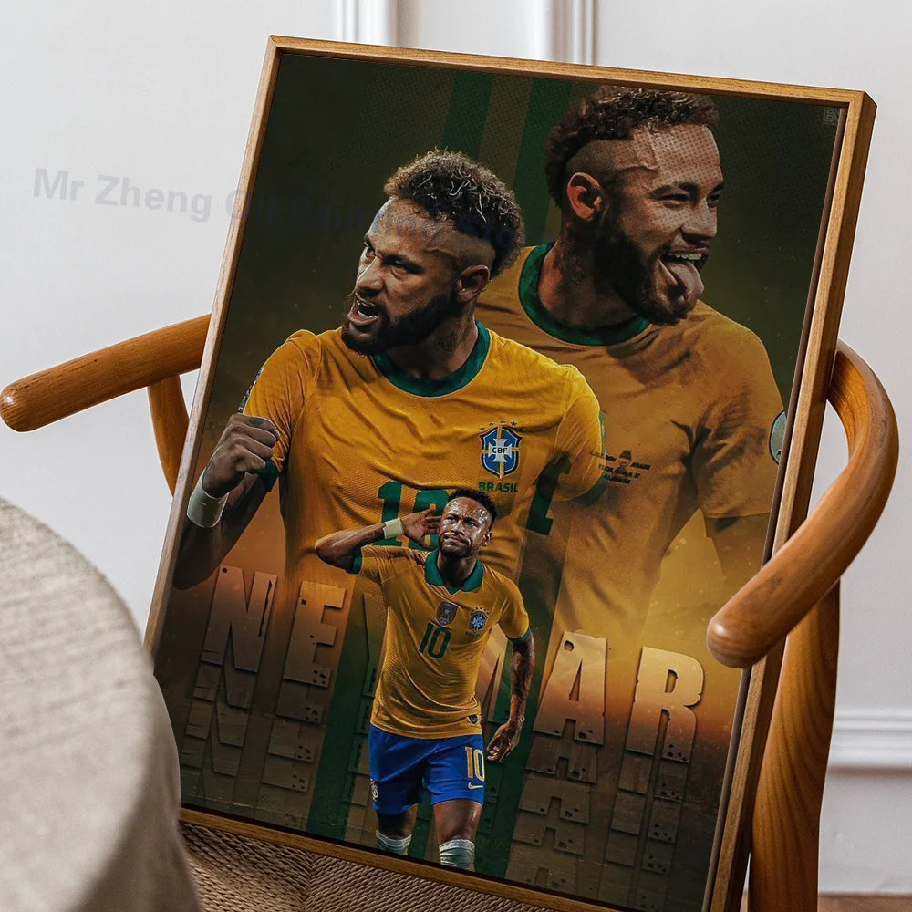 Neymar Vibrant Wall Art™